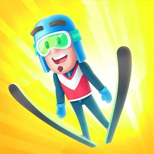 Ski free online game on G76